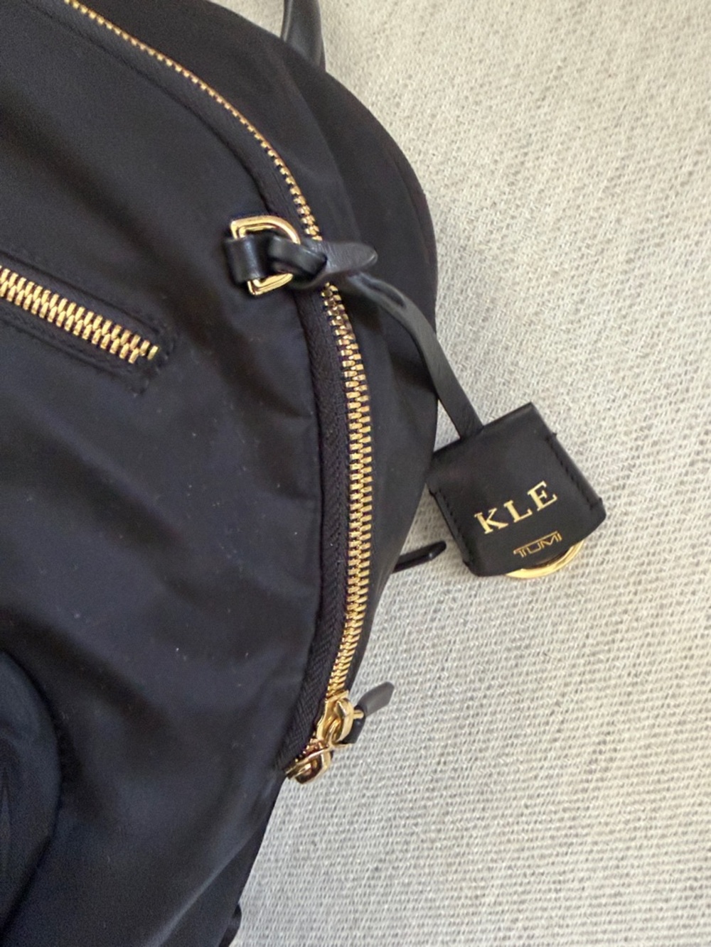 Tumi Black Nylon Backpack - Picture 4 of 12